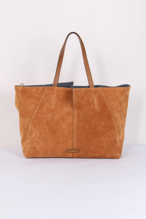 Maya Shopping Reversibile Caramello