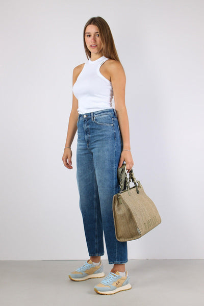 Bessie Denim Loose Denim Medio