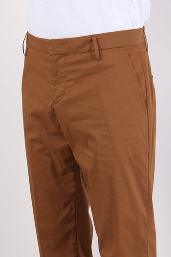 Gaubert Pantalone Popeline Corteccia - 6
