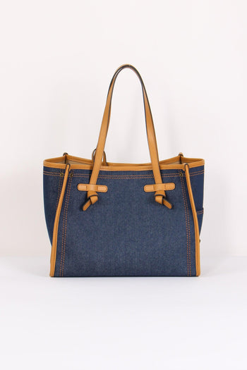 Mini Shopping Denim Blue - 3