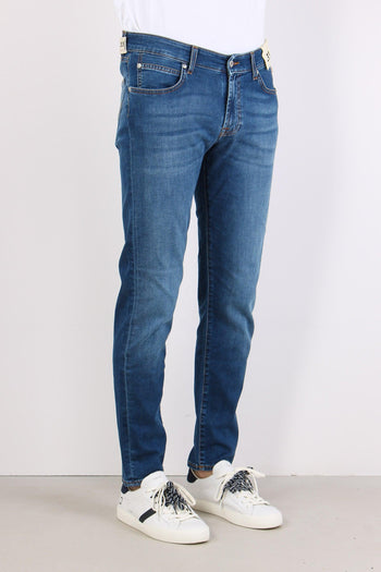 Denim Slim Fit Denim Medio - 5