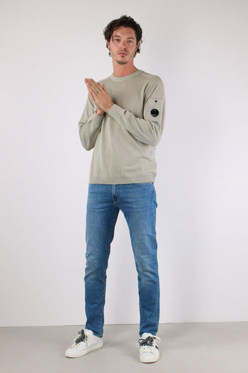 Maglia Girocollo Cotone Lente Dove - 5