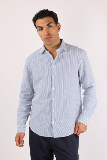 Camicia Fancy Riga Navy/bianco - 2
