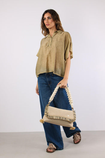 Camicia Over M/m Olio - 5