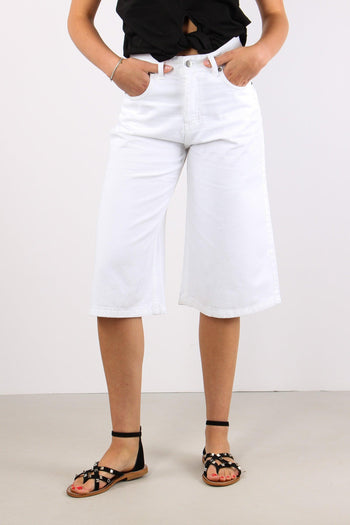 Maxi Bermuda Bull Bianco - 2