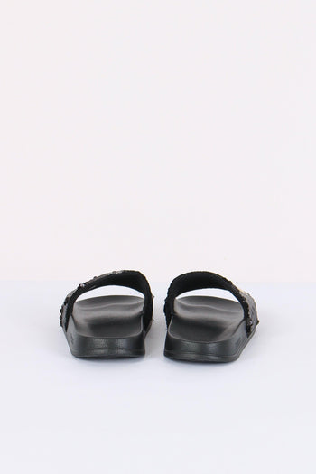 Ciabatta Fascia Pailettes Nero/oro - 3