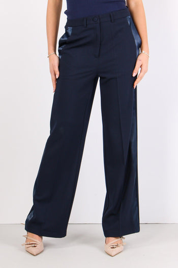 Pantalone Banda Raso Blu - 2