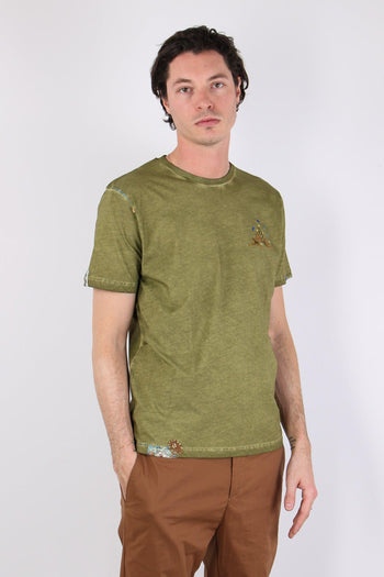 T-shirt Ricamo Cactus Selva - 7
