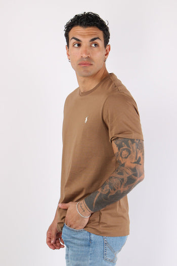 T-shirt Custom Slim Fit Rl Brown - 3