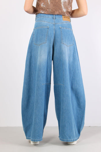Iride Denim Baloon Denim Chiaro - 4