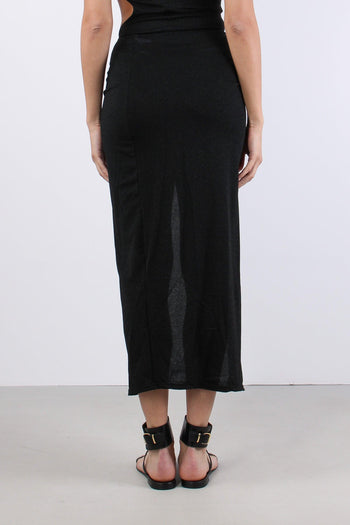 Pareo Lungo Lurex Nero - 4