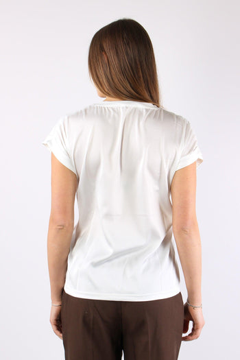 Antoine T-shirt Cotone Taschiine White - 4