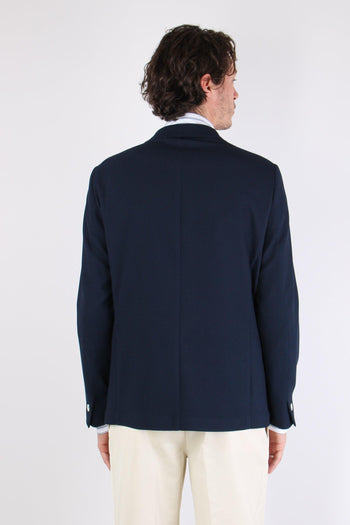 Mais Giacca Basica Blu - 5