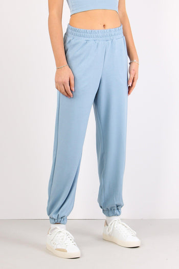 Pantalone Modal Basico Polvere - 6