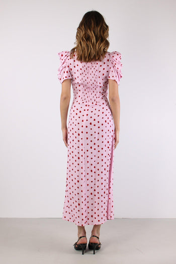 Abito Spalla Arriccio Rosa - 4