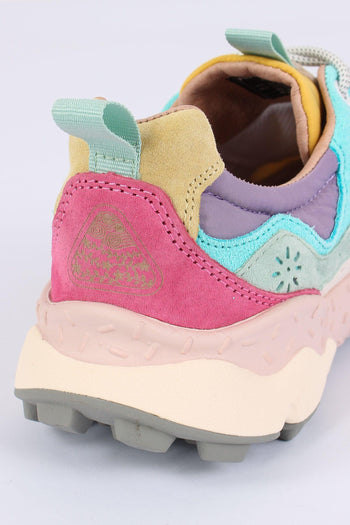 Sneakers Yamano Suede Nylon Pink - 7