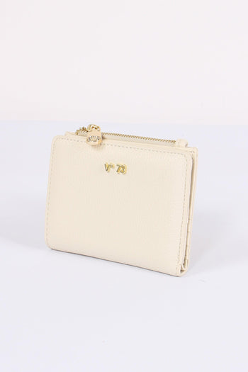 Keira Portafoglio Small Zip Around Bianco - 2