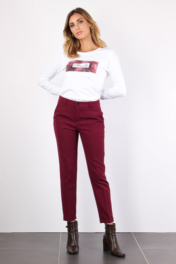 Pantalone Tessuto Tecnico Risv Wine Jet - 3