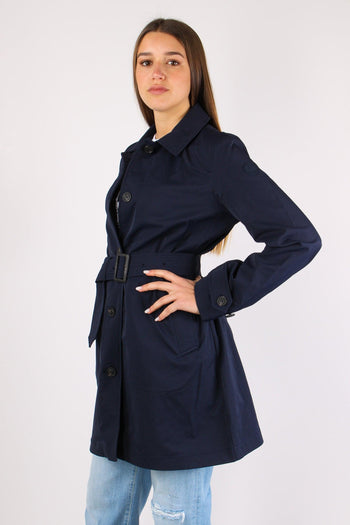 Verve Trench Monopetto Canva Navy Blue - 7