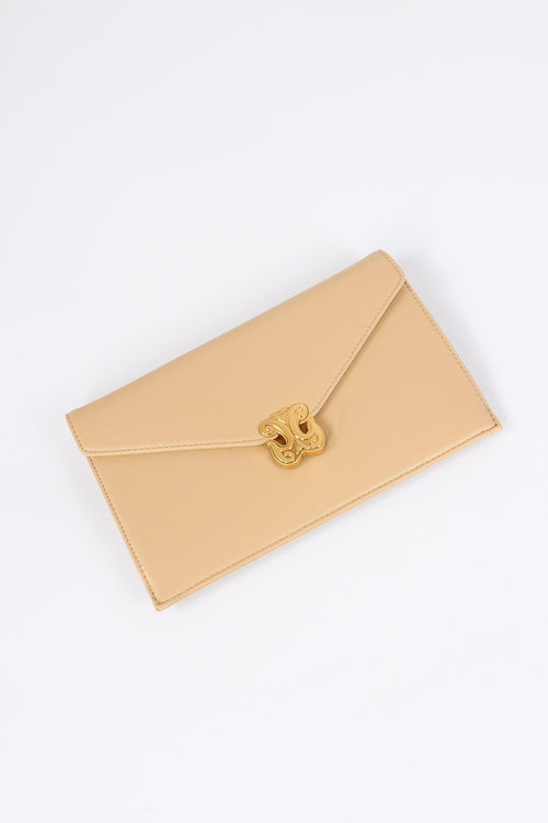 Pochette Patta Double G Beige - 2