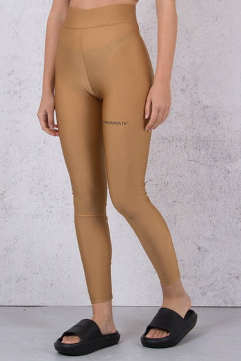 Leggings Lycra Nocciola - 4