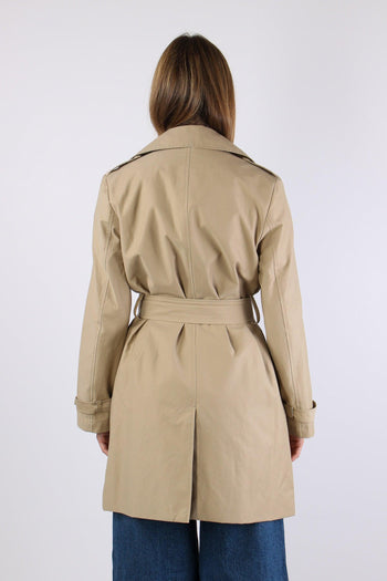Trench Lungo Cotone Sand - 5