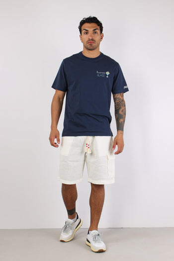 T-shirt Scritta Ricami Business Glass - 5