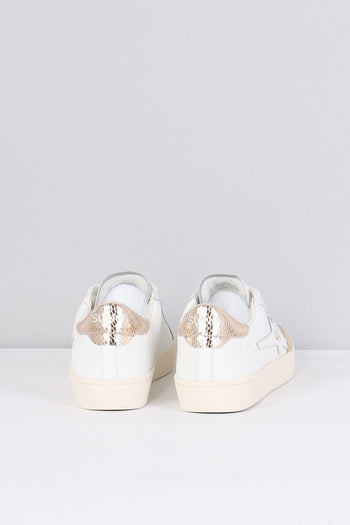 Sneakers Katy Leather Bianco/oro - 3