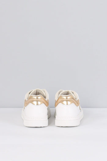 Mandy 01 Sneaker Pelle Logo White/light Gold - 3