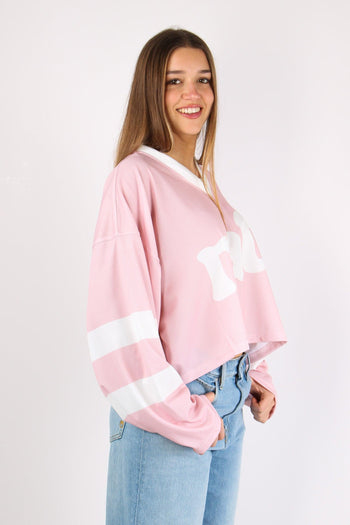 Maglia Hockey Cropped Rosa - 6