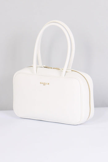 Bauletto Manico Zip Bianco - 4