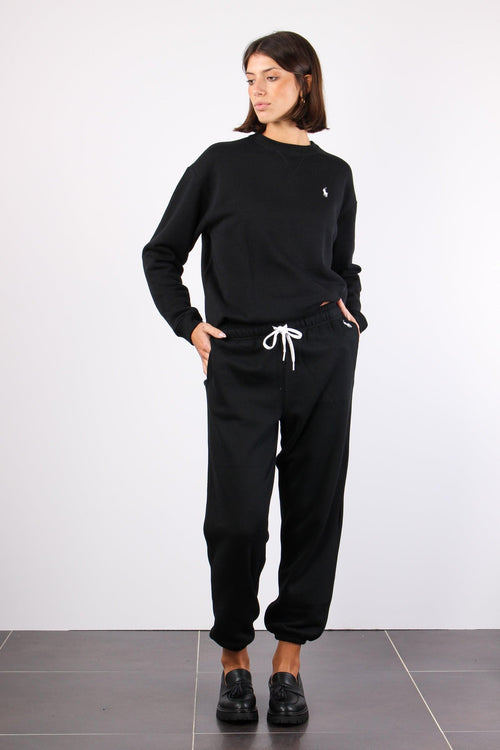 Pantalone Tutta Felpa Polo Black