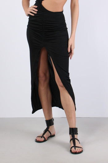 Pareo Lungo Lurex Nero - 2