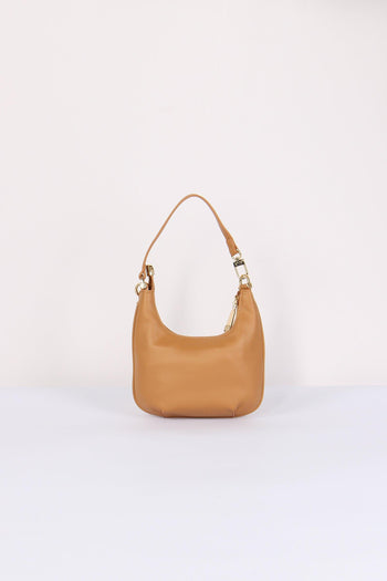 Amber Mezzaluna Small Ciondolo Oro Camel - 3