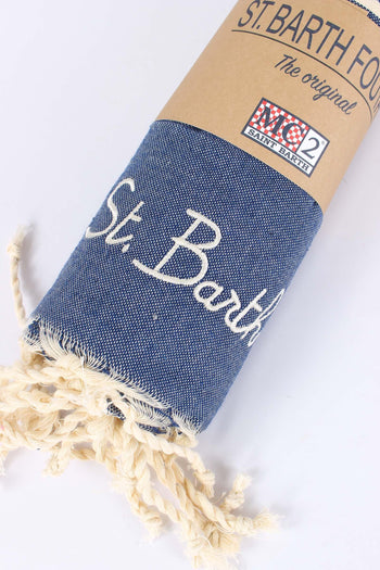 Foutas Righe Bianco/blu - 3