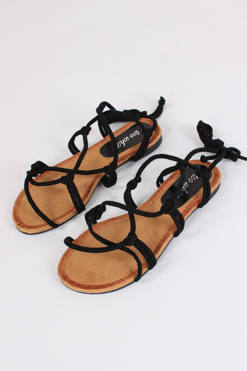 Sandalo Corda Nero - 5