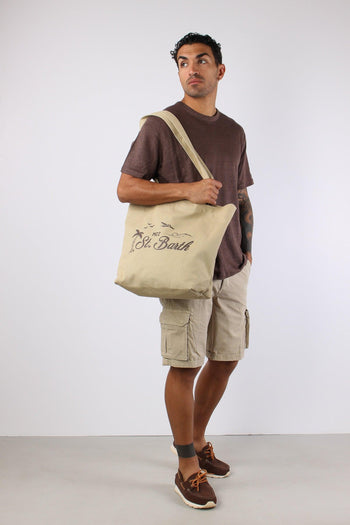 Essential Bag Canvas Beige - 4
