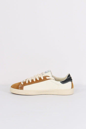 Sneakers Inserto Nylon Beige/brown - 5