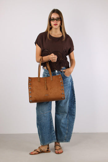 Blusa Ricamo Fondo Moro - 5