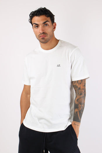 T-shirt Stampa Occhiali Gauze White - 5