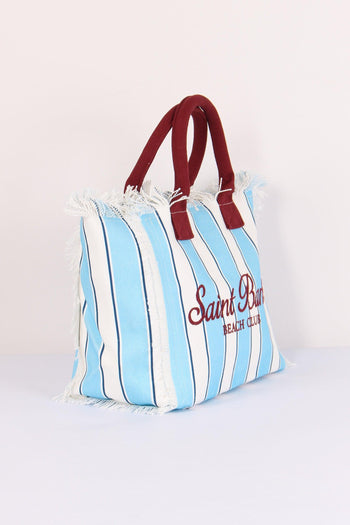 Vanity Canvas Righe Azzurro/rosso - 6