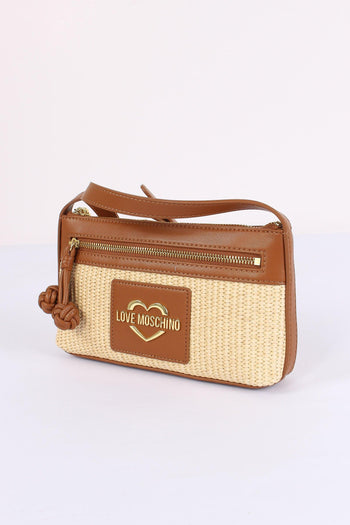 Pochette Mini Paglia Cuoio - 7