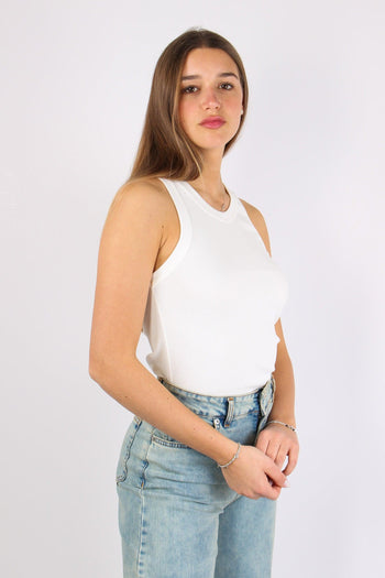 Canotta Costina Panna - 6