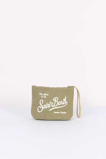 Aline Pochette Canvas Militare - 4