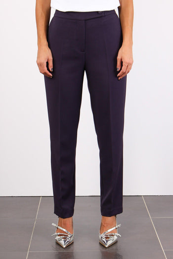 Pantalone Tasca Filo Melanzana - 2