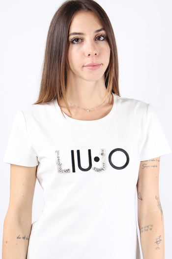 T-shirt Mezza Manica Logo White/sugar - 6