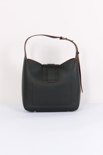 Hobo Pelle Trend Nappa Nero - 3