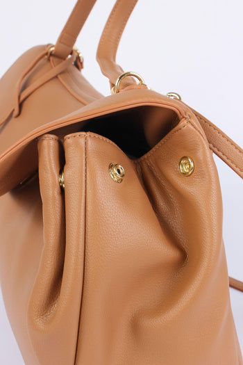 Maxi Busta Clip Caramello - 6