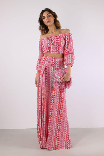 Top Balze Spalla Scesa Electric Fuxia - 5