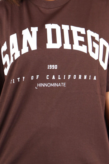 T-shirt Over San Diego Cioccolato - 9